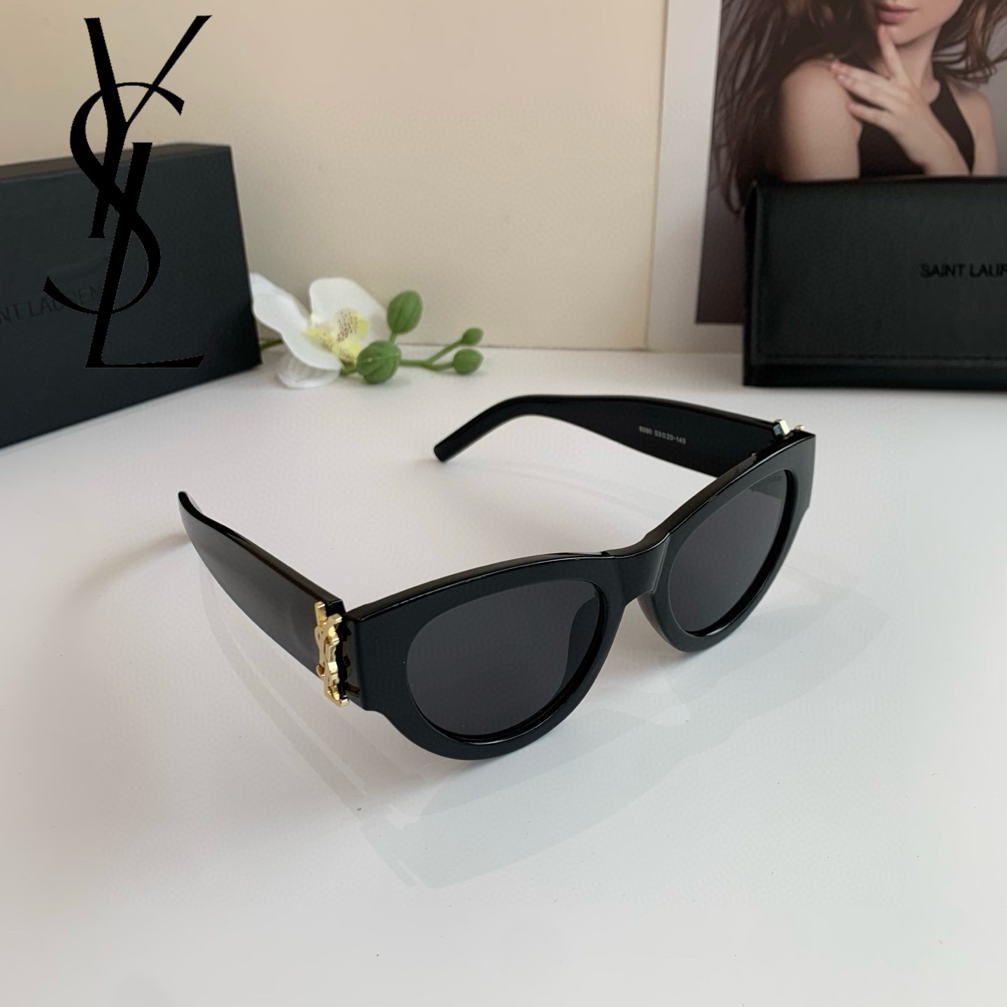 SAINT LAURENT サングラス Saint Laurent SL 660 Transparent Sunglasses - Saint Laurent