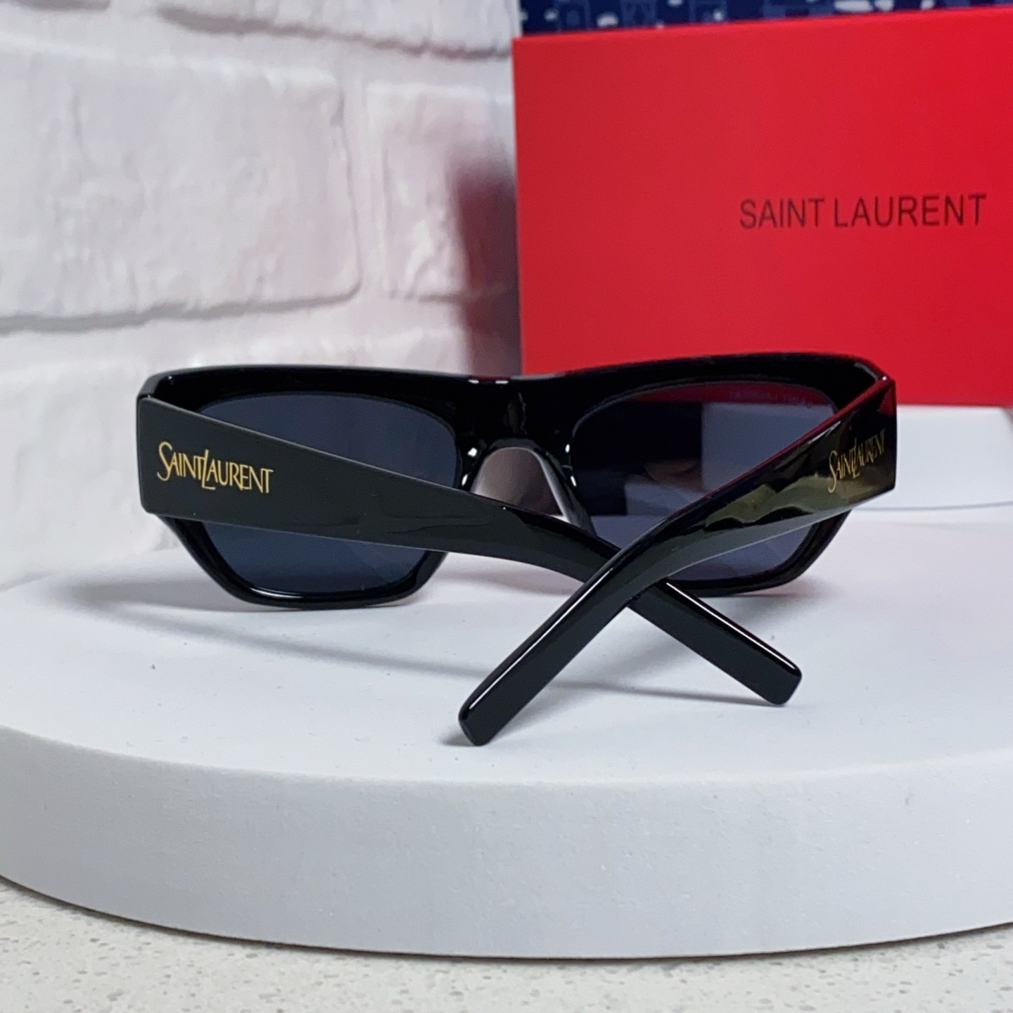 サンローラン 2025年新作 レディース スクエアフレーム サングラス